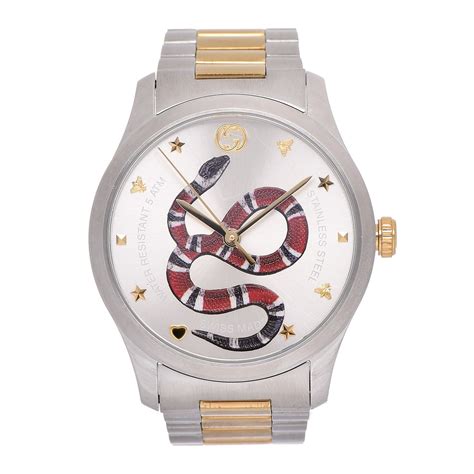 gucci g timeless snake watch